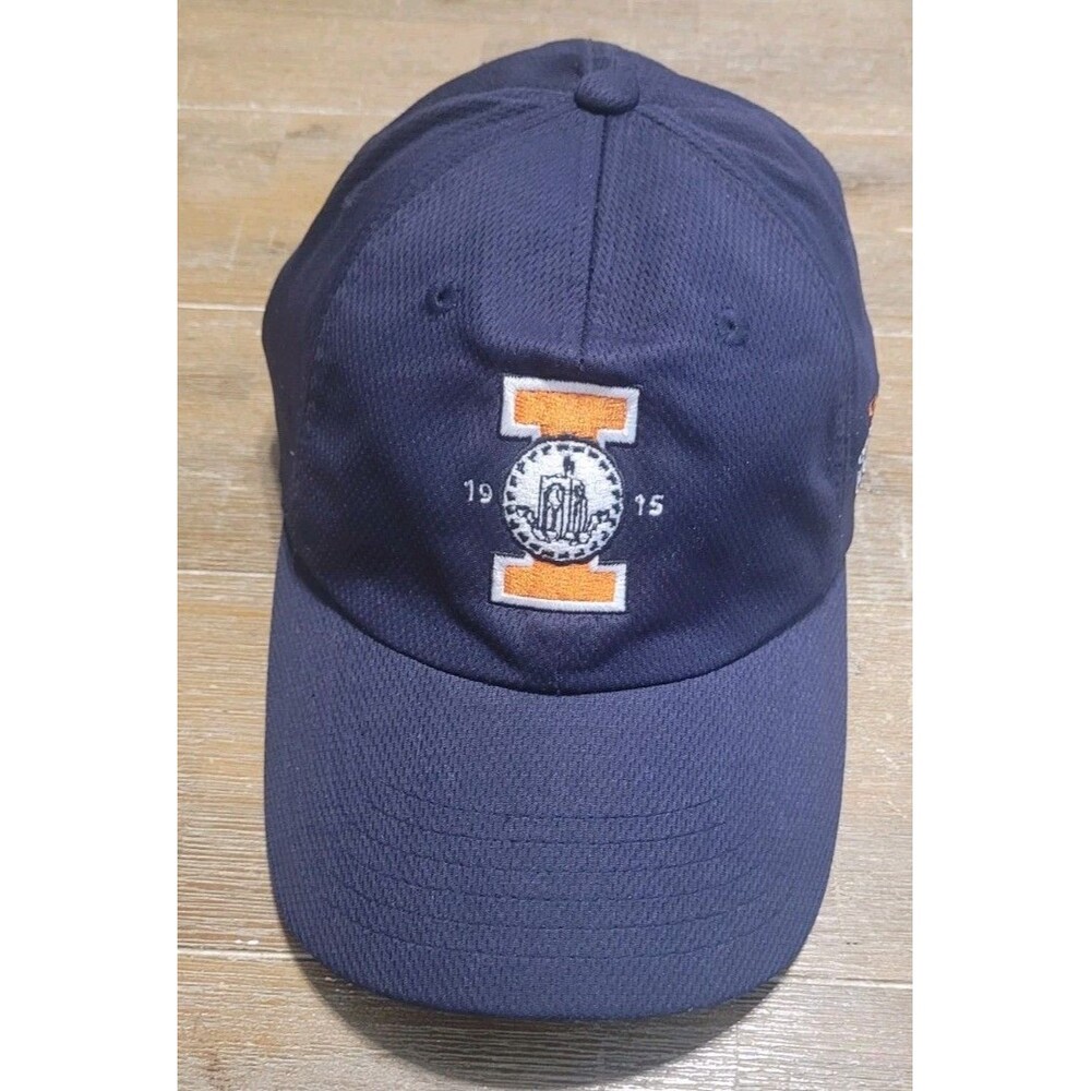 illinois fighting illini Hat Navy Blue Golf Invitational Imperial Brand Cap Adj